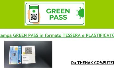 SI PLASTIFICANO GREEN PASS